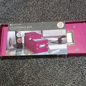 Snap N Stote Purple CD Storage Box